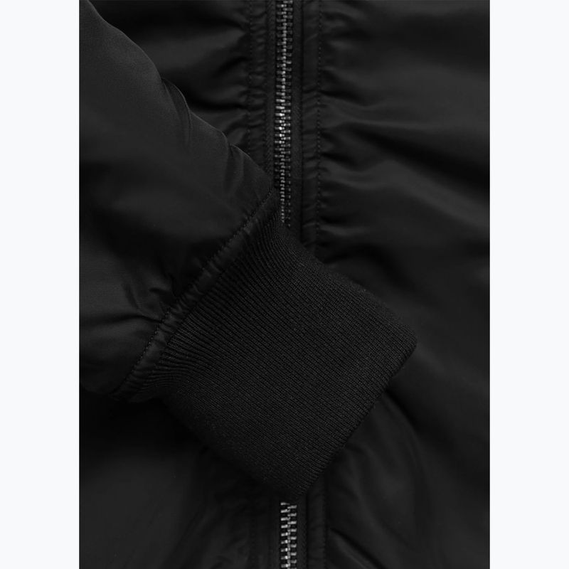Vyriška striukė Pitbull Sherpa Hooded Bomber black 13