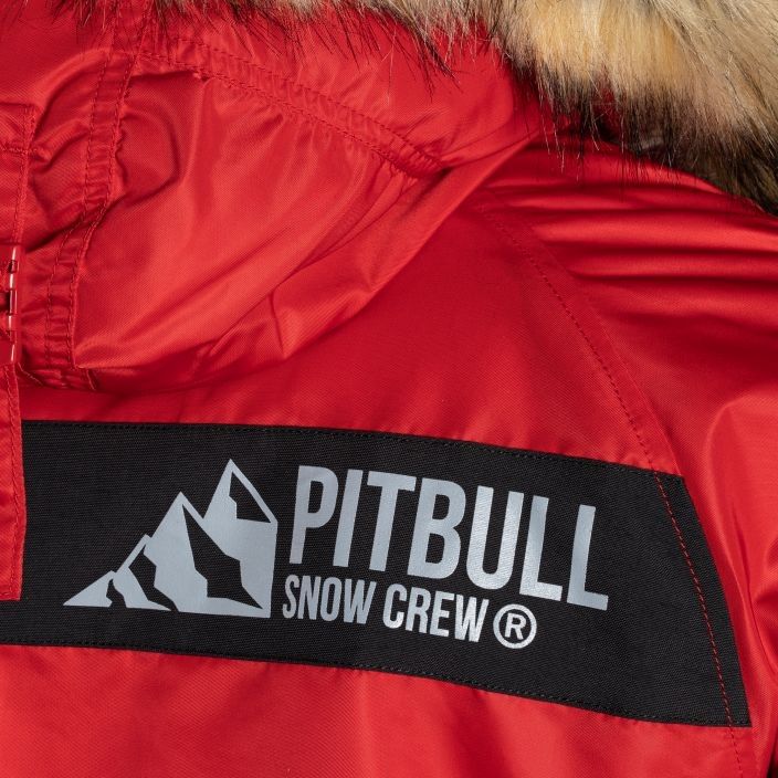 Vyriška žieminė striukė Pitbull West Coast Fur Parka Alder red 14