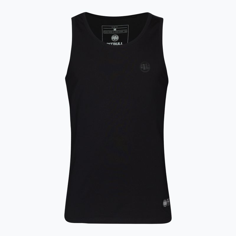 Vyriškas Pitbull West Coast Tank Top Slim Fit Lycra Small Logo black