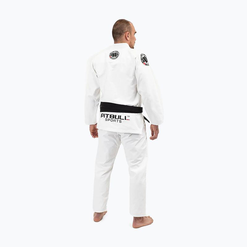 GI vyriškam brazilų džiudžitsu Pitbull West Coast Gi BJJ PB 2017 450 white 2