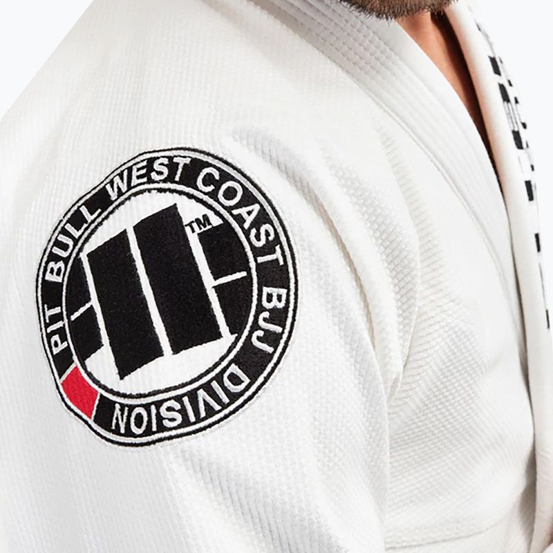 GI vyriškam brazilų džiudžitsu Pitbull West Coast Gi BJJ PB 2017 450 white 3