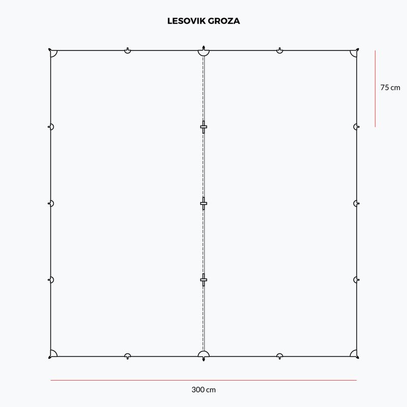 Brezentas Lesovik Groza walnut brown 4