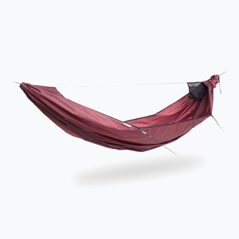 Turistinis hamakas Lesovik Draka burgundy ron 2