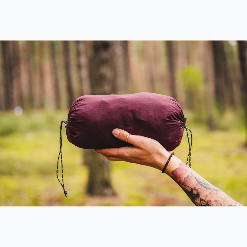 Turistinis hamakas Lesovik Draka burgundy ron 5