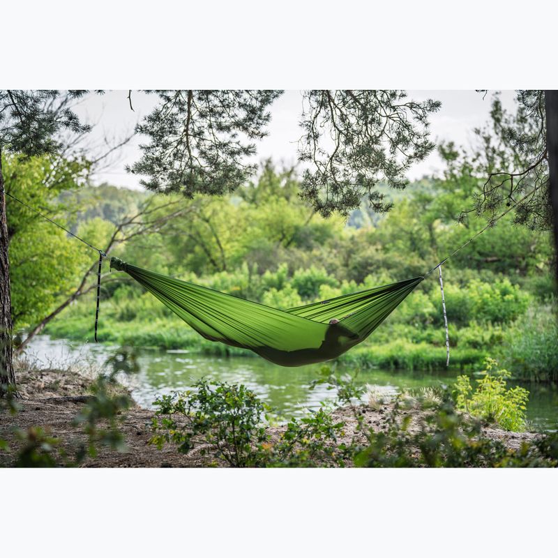Turistinis hamakas Lesovik Bright treetop green 4