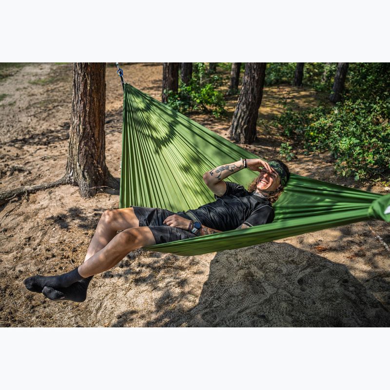 Turistinis hamakas Lesovik Bright treetop green 6