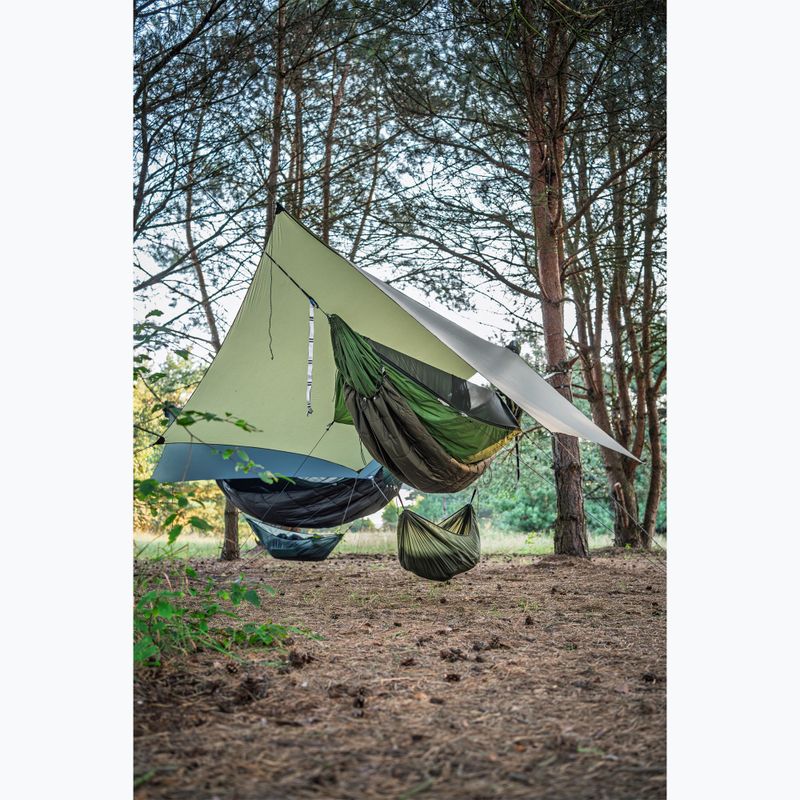 Turistinis hamakas Lesovik Draka 2026 treetop green 6