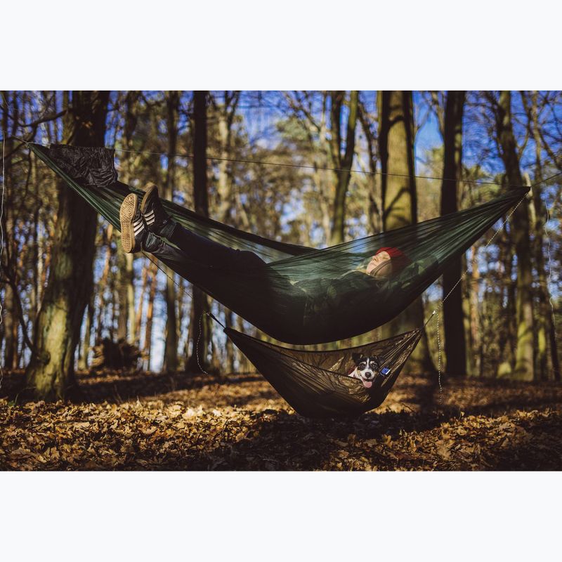 Turistinis hamakas Lesovik Sul forest green 4