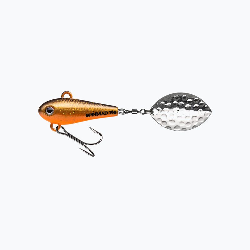 SpinMad Whirl Tail Spineriai masalas Orange 0811