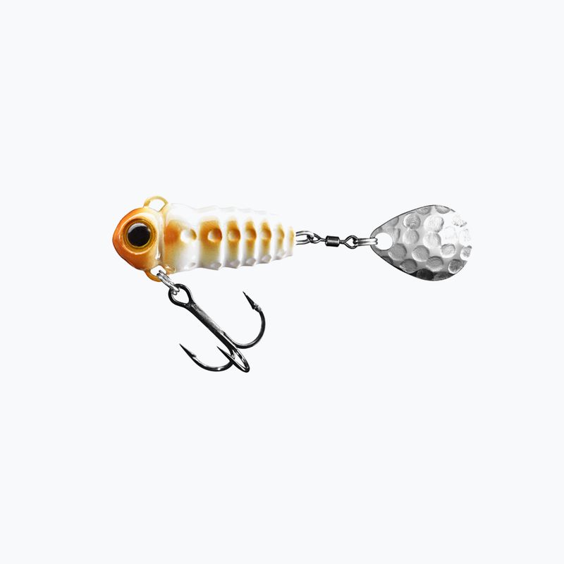 SpinMad Crazy Bug Tail Bait baltos ir rudos spalvų masalas 2407