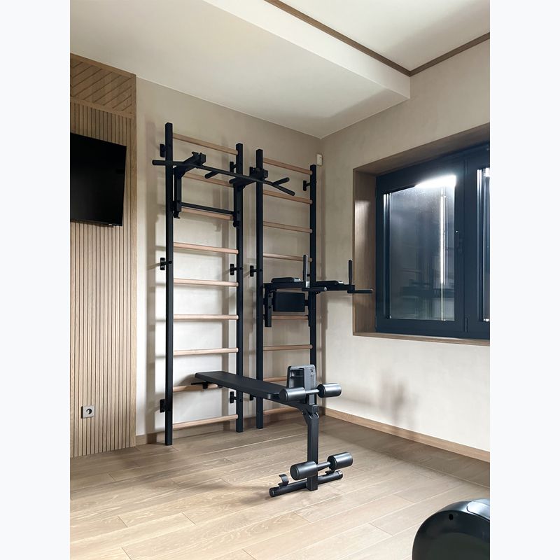 BenchK gimnastikos kopėčios juodos BK-733B 27