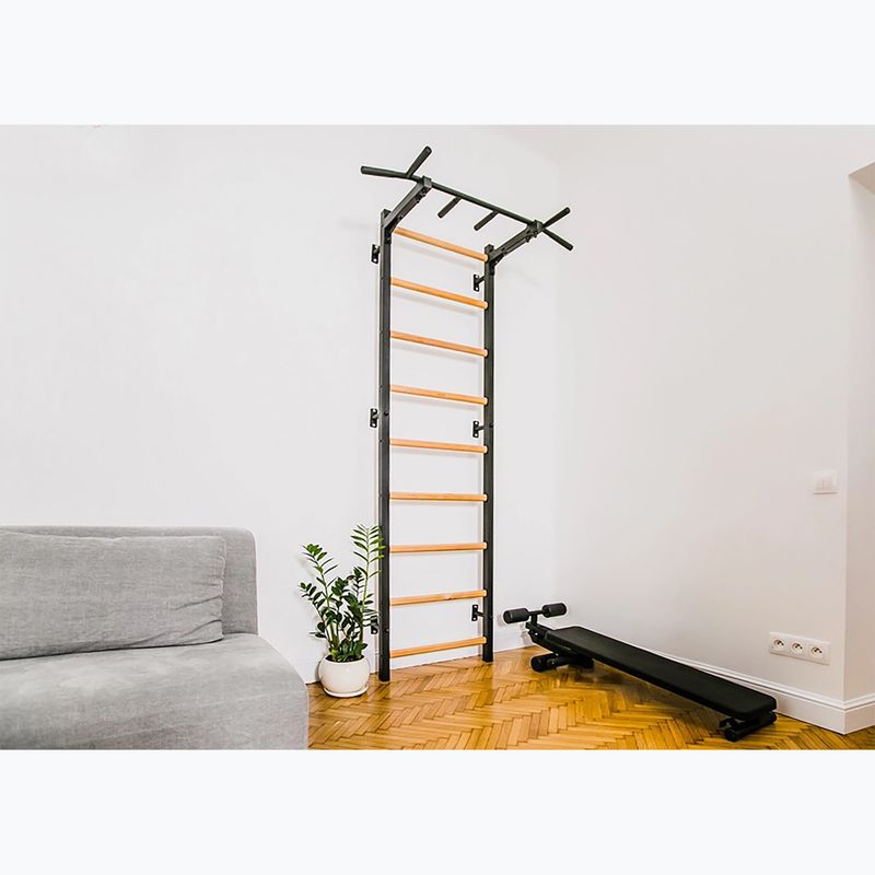 BenchK gimnastikos kopėčios juodos BK-721B 12