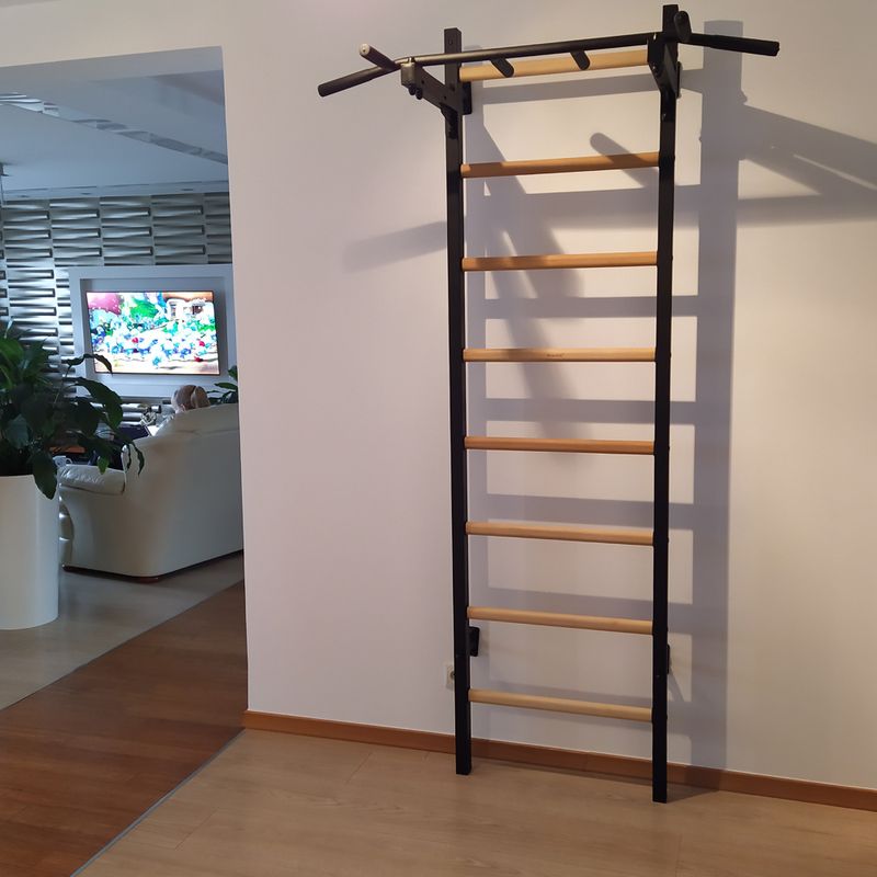 BenchK gimnastikos kopėčios juodos BK-221B 14