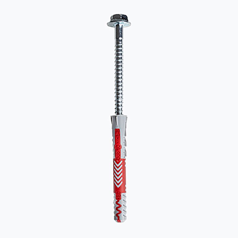 Fischer 10×80 sieniniai kaiščiai su varžtais 8 vnt., skirti BenchK kopėčioms sidabrinės spalvos BK-KM8 2