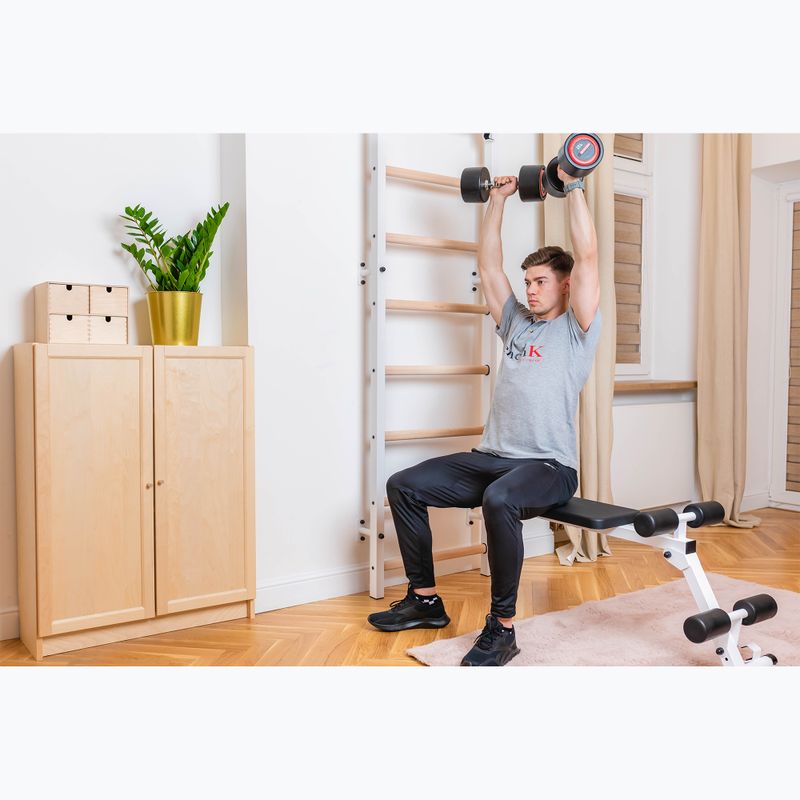 BenchK gimnastikos kopėčios baltos BK-723W 14