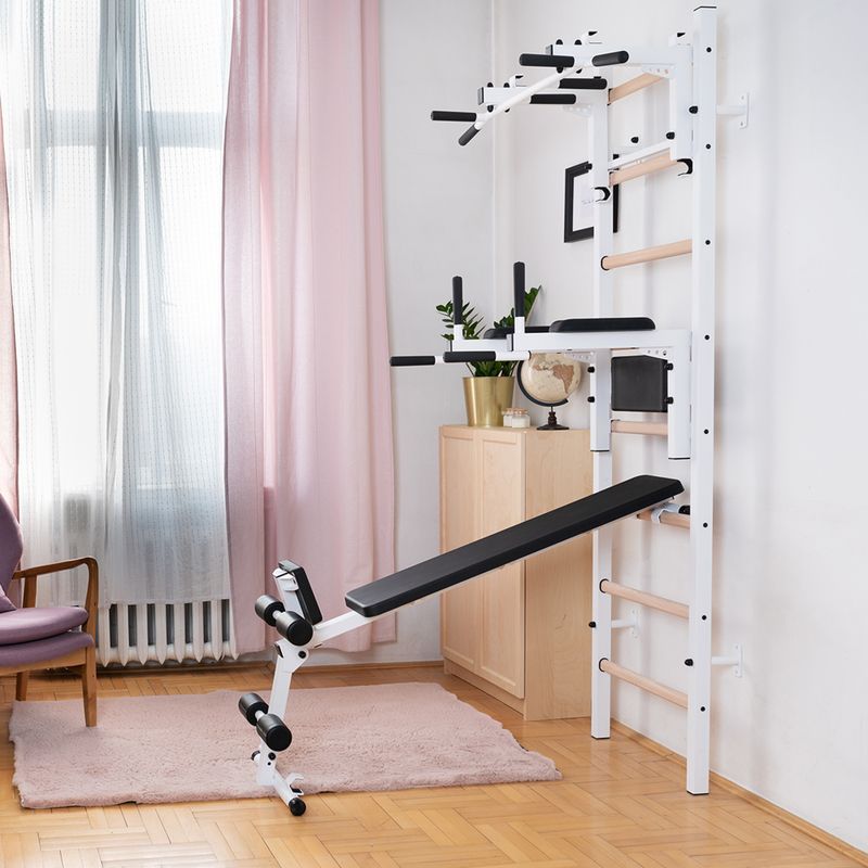 BenchK gimnastikos kopėčios baltos BK-233W 22