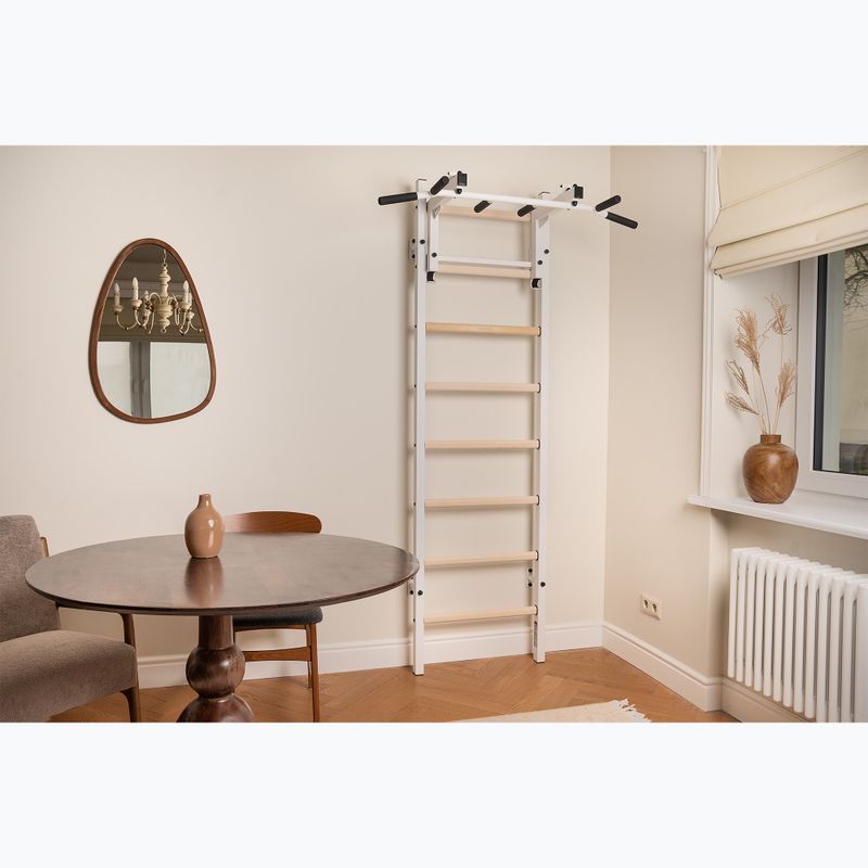 BenchK gimnastikos kopėčios baltos BK-231W 10