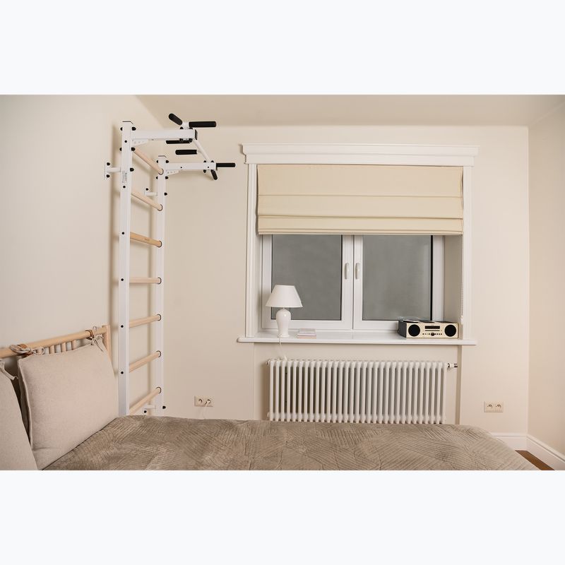 BenchK gimnastikos kopėčios baltos BK-231W 12