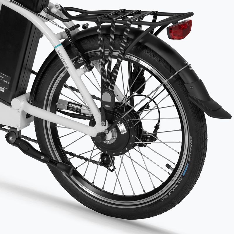 EcoBike Even 36V 14.5Ah 522Wh baltas elektrinis dviratis 1010201 6