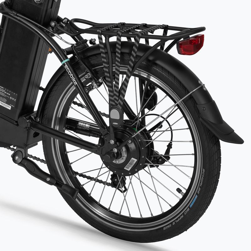 EcoBike Even 36V 14.5Ah 522Wh elektrinis dviratis juodas 1010202 6