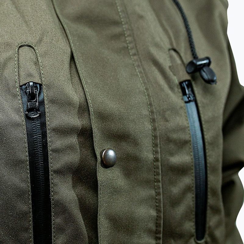 Vyriška žvejybinė striukė Pros 1031 olive green 6
