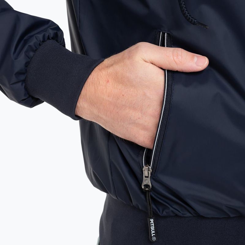 Vyriška striukė Pitbull West Coast Athletic su gobtuvu ir nailonu dark navy 4