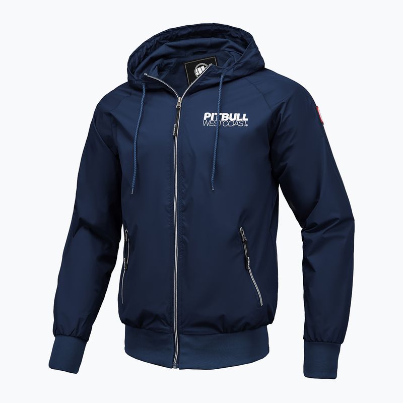 Vyriška striukė Pitbull West Coast Athletic su gobtuvu ir nailonu dark navy 7