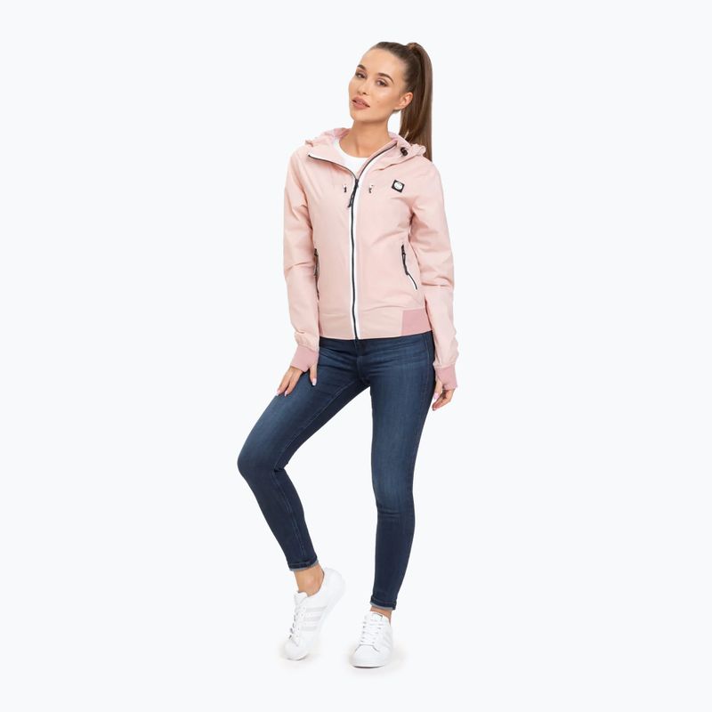 Pitbull West Coast moteriška striukė Aaricia Hooded Nylon pink 2
