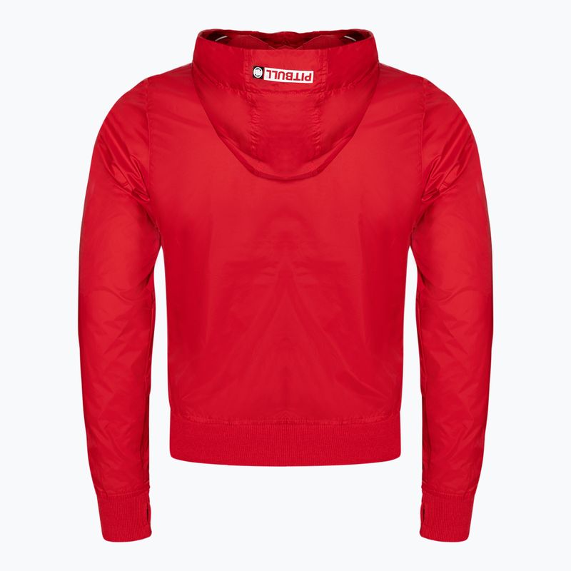 Pitbull West Coast moteriška striukė Aaricia Sleeveed Nylon red 2