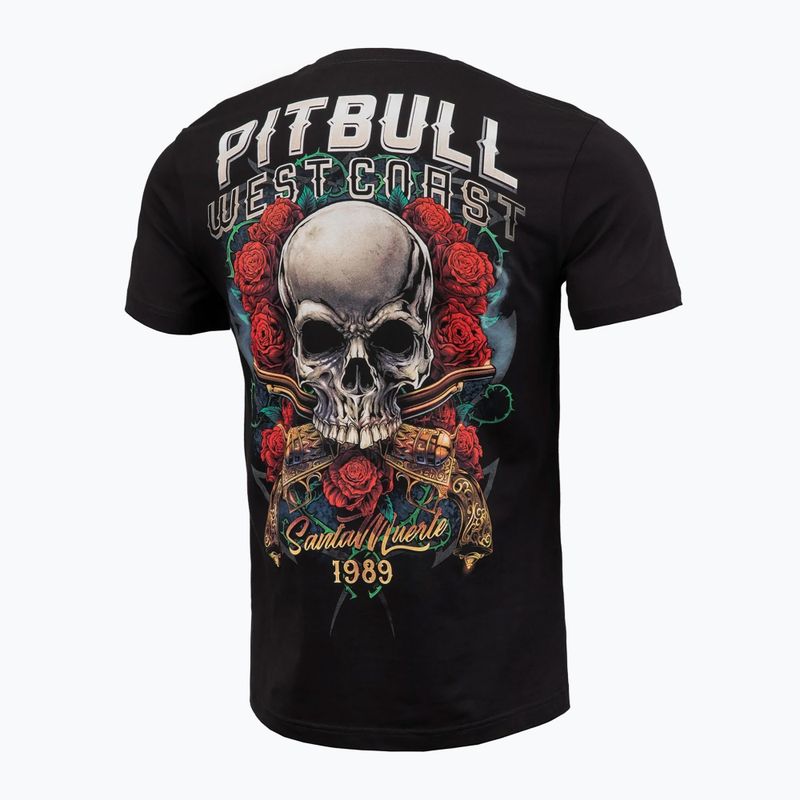 Vyriški marškinėliai Pitbull Santa Muerte black 2