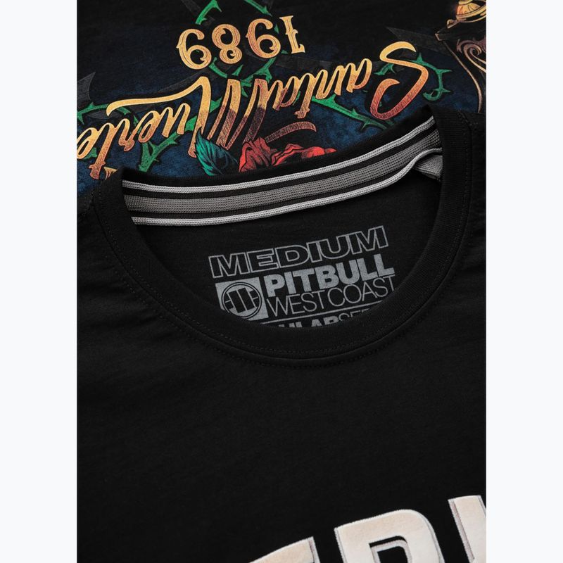 Vyriški marškinėliai Pitbull Santa Muerte black 3