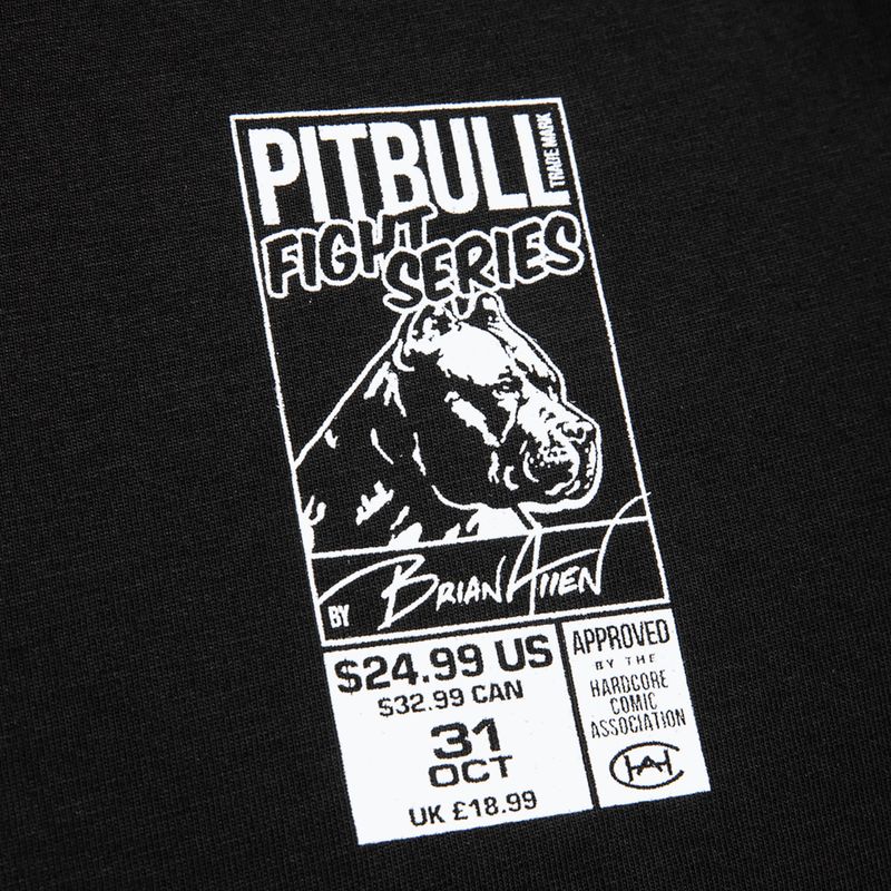 Pitbull West Coast vyriški Master Of BJJ marškinėliai juodi 3