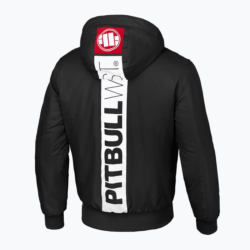 Pitbull West Coast vyriška žieminė striukė Cabrillo Hooded black 2