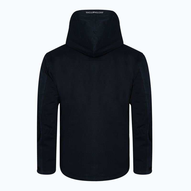 Vyriška žieminė striukė su gobtuvu Pitbull West Coast Parka Tops dark navy 2
