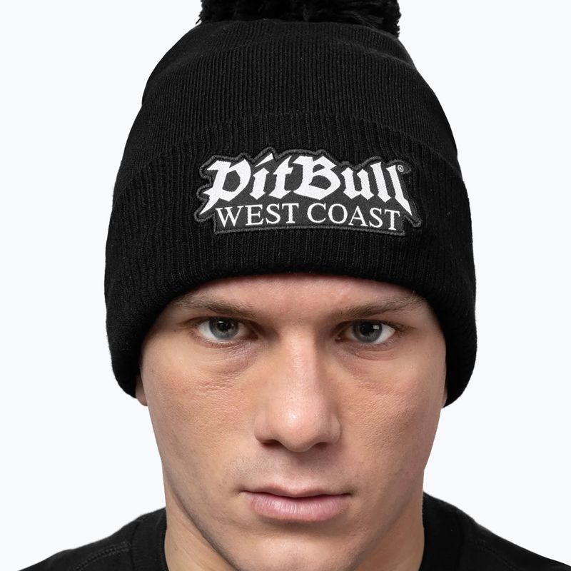 Žieminė kepurė Pitbull Beanie Bubble One Tone Old Logo black 3