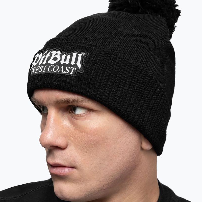 Žieminė kepurė Pitbull Beanie Bubble One Tone Old Logo black 4