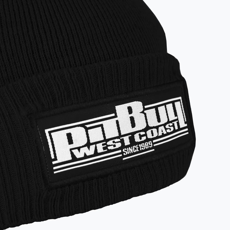 Vyriška žieminė kepurė Pitbull Beanie One Tone Boxing black 3