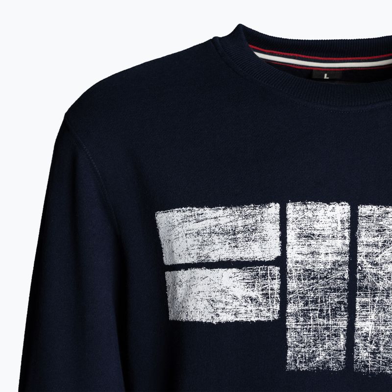 Vyriški Pitbull West Coast Crewneck Classic Logo džemperiai tamsiai tamsiai mėlynos spalvos 3