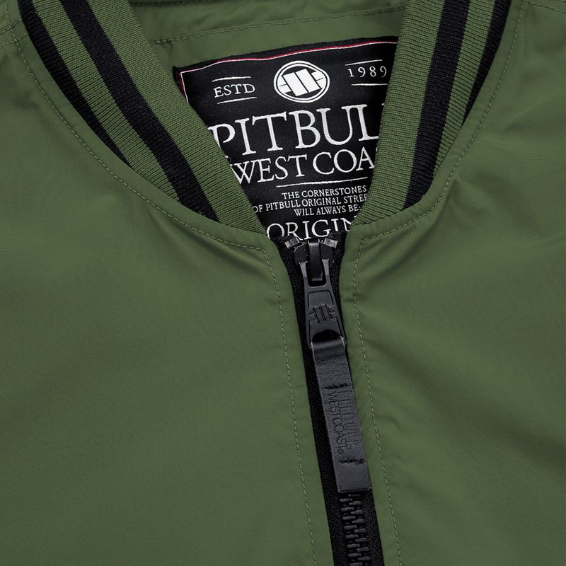 Vyriška striukė Pitbull West Coast Nimitz Hooded olive 5