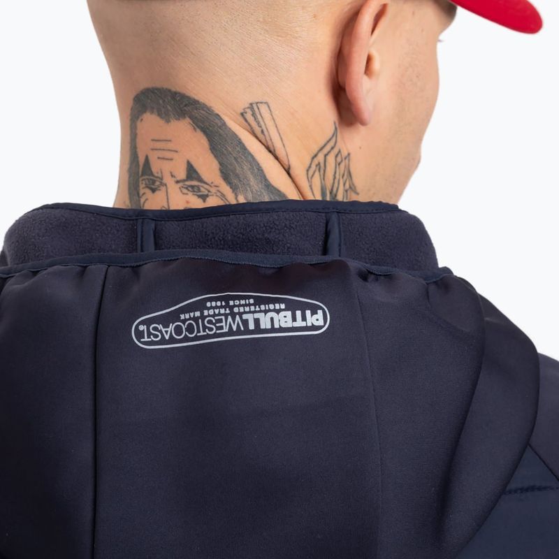 Vyriška striukė su gobtuvu Pitbull West Coast Dillard Dark Navy 4