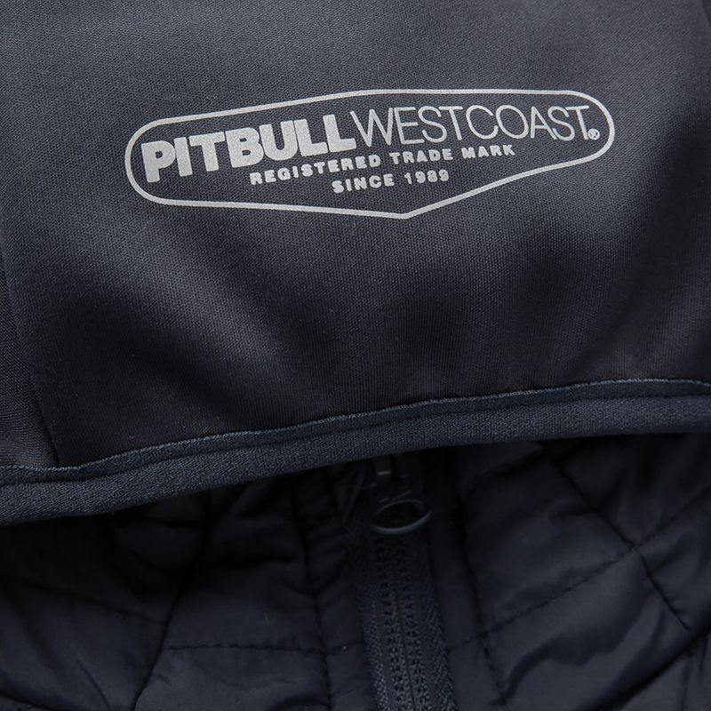 Vyriška striukė su gobtuvu Pitbull West Coast Dillard Dark Navy 9