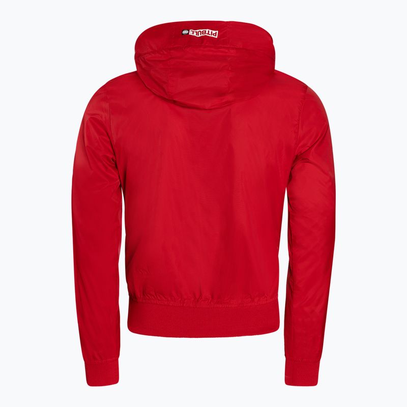 Pitbull West Coast moteriška striukė Aaricia Hooded Nylon red 2