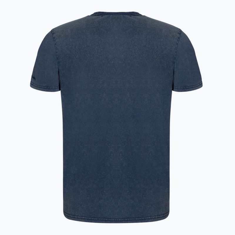 Vyriški marškinėliai Pitbull West Coast Circle Dog dark navy 2
