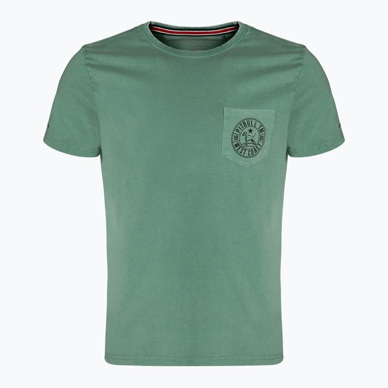 Vyriški marškinėliai Pitbull West Coast T-Shirt Circle Dog green