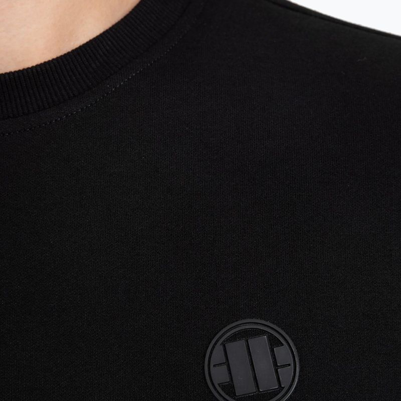 Vyriški Pitbull West Coast Tanbark Crewneck Sweatshirt black 4