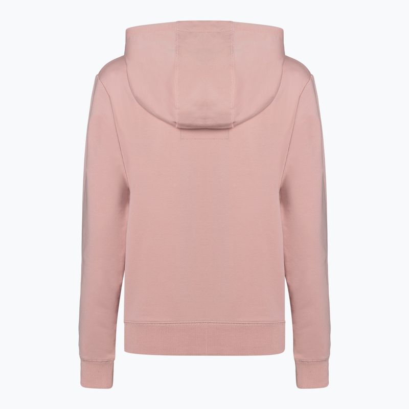 Moterų Pitbull West Coast Hooded Zip French Terry powder pink džemperis 2