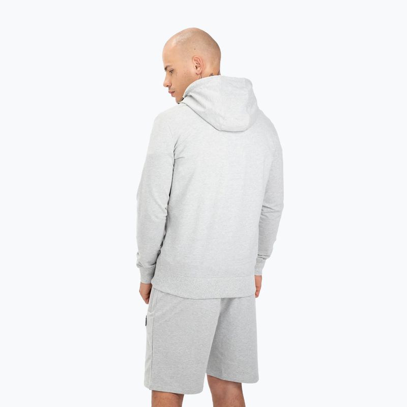 Vyriškas džemperis Pitbull West Coast Hooded Zip Small Logo F.Terry 220 pilka/melsva 3