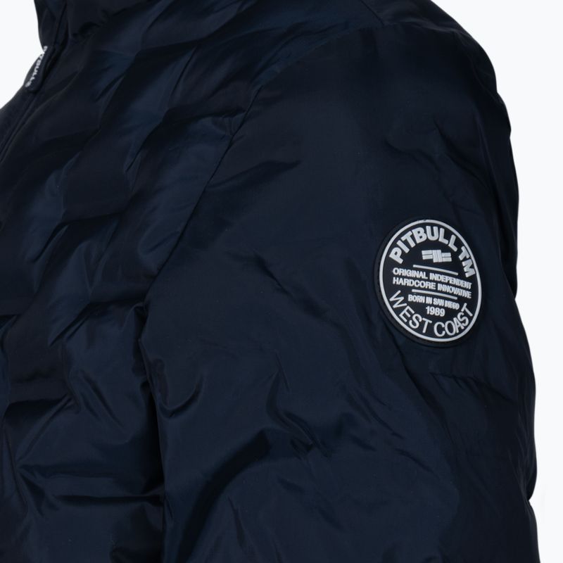 Pitbull West Coast vyriška pūkinė striukė Overton dark navy 3