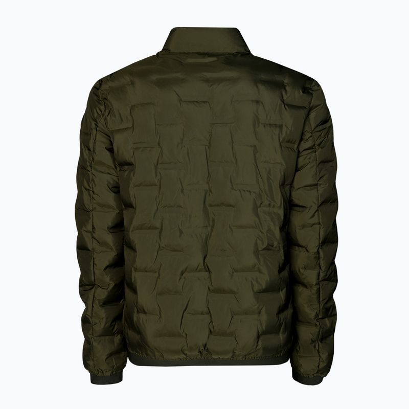 Pitbull West Coast vyriška pūkinė striukė Overton dark olive 2