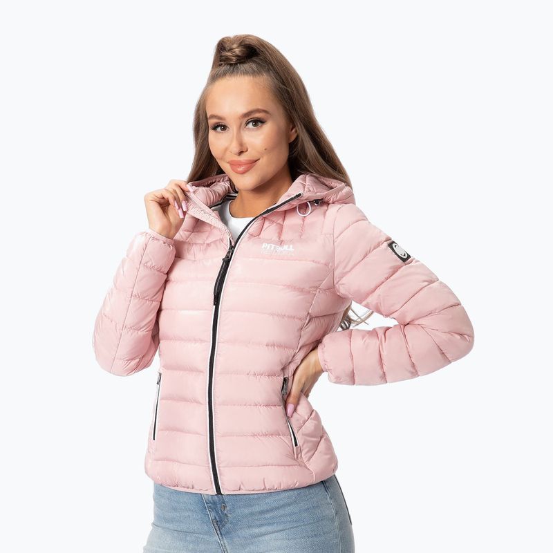 Pitbull West Coast moteriška pūkinė striukė Seacoast powder pink